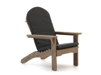 Adirondack Auflage für Bearchair 128x48 cm - Dunkelgrau Melange