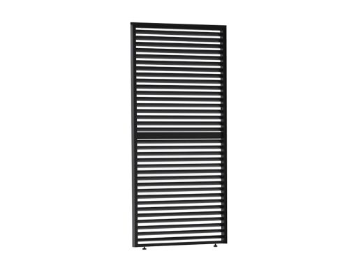 Lamellen Seitenteil 100 cm universal für Cedrino Pergola verstellbar