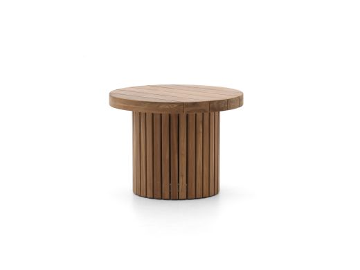 Tierra Outdoor Marapa Loungetisch ø 60 cm (h: 45 cm) - Teakholz