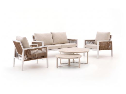 Manifesto Alzano Sessel-Sofa Lounge-Set 5-teilig