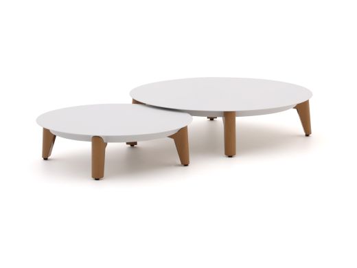 Bellagio Esenta Loungetisch ø86 (h:21 cm)/ø 68 (h:19 cm)
