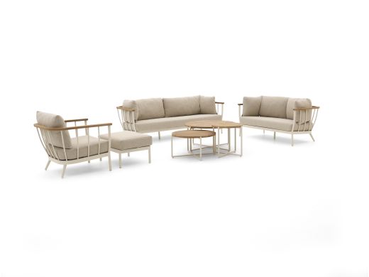 Apple Bee Condor Sessel-Sofa Lounge-Set 7-teilig 6-Sitzer