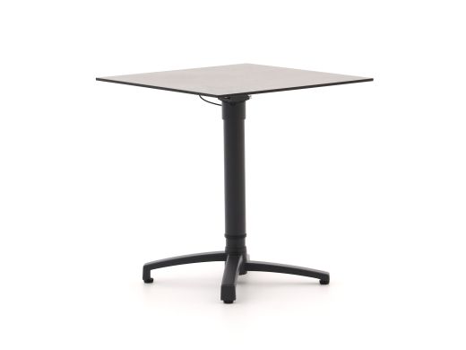 Bellagio Canzo Klapptisch 70x70x73/109 cm verstellbar - Kunststoff