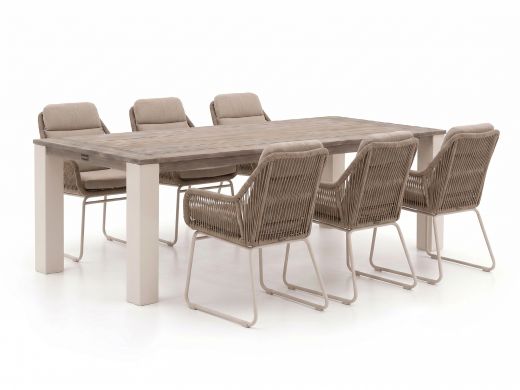 Intenso Isorella/ROUGH-X 240 cm Gartenmöbel-Set 7-teilig