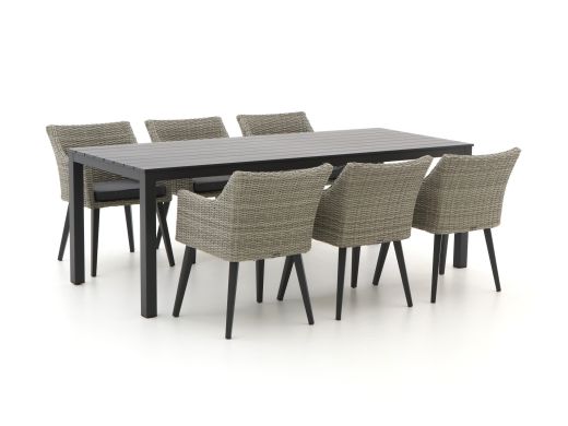 Manifesto Matese /Menzano 220 cm Gartenmöbel-Set 7-teilig