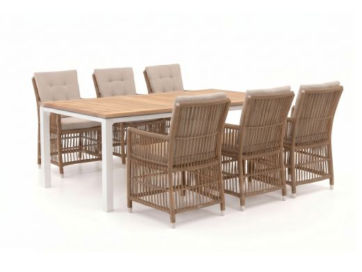 Manifesto Ortello/Linosa 240 cm Gartenmöbel-Set 7-teilig