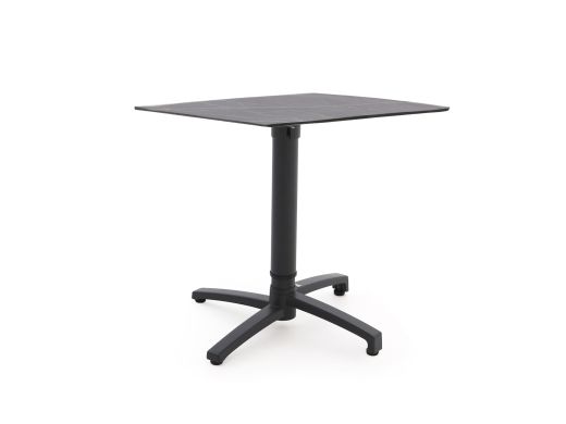 Bellagio Canzo Gartentisch klappbar 70x70x73/109 cm verstellbar