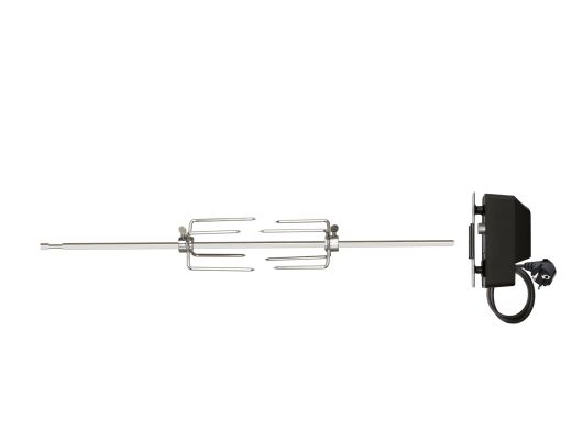Boretti Grill Drehspieß 9x81x16 cm für Leonardo 2B