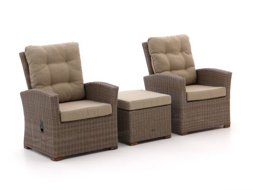 Intenso Mazzano Balkonmöbel-Set Lounge 3-teilig