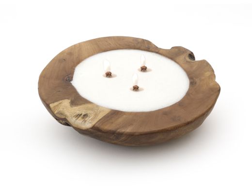 Tierra Outdoor Kerzenschale ø 40 cm - Teak