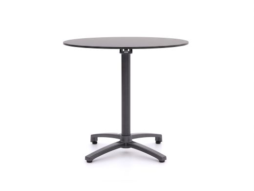 Bellagio Canzo Gartentisch klappbar ø 80 cm (h: 73 cm) - Kunststoff