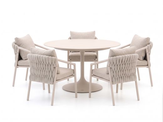 SUNS Sato/Nova ø 150 cm Gartenmöbel-Set 6-teilig