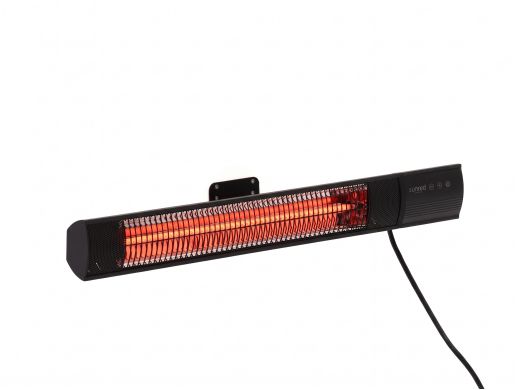 Sunred Dark Wand Heizstrahler 2500 Watt - Black