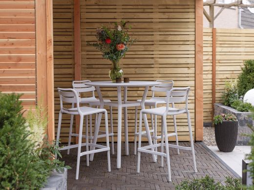 Forza Vico/Tritoni ø 110 cm Gartenbar-Set 5-teilig
