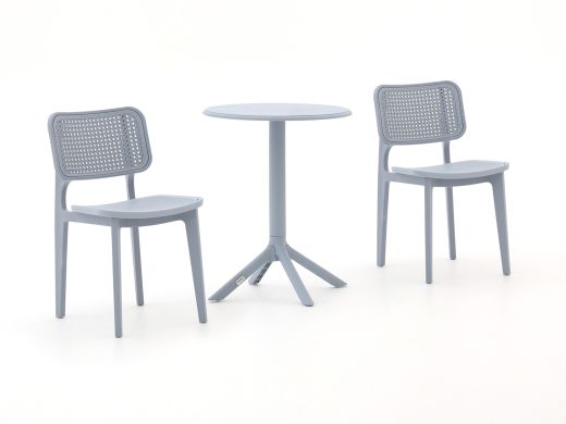 Forza Xitta/Rieti ø 60 cm Balkon-Set 3-teilig