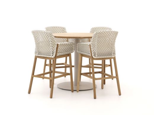 Zavelli Juntos/Cuore ø 120 cm Gartenbar-Set 5-teilig