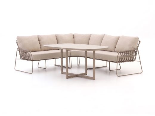 Tierra Outdoor Rivera Dining Lounge-Set 3-teilig