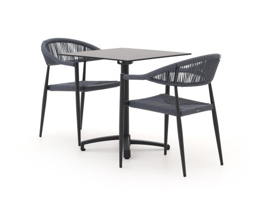 Manifesto Belpasso/Canzo 70 cm Gartenmöbel-Set 3-teilig klappbar stapelbar