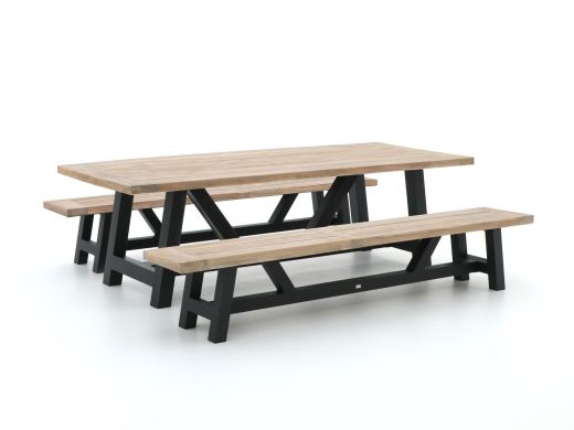 Bellagio Bresimo 260 cm Picknick Sitzgruppe 3-teilig