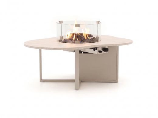 Cosiloft Novi Lounge Feuertisch 125x102x50 cm - Aluminium