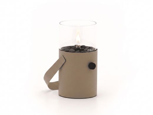 Cosiscoop Original Tischkamin ø 16 cm (h:30 cm) - Sandy beige