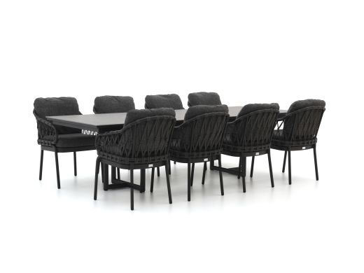 Tierra Outdoor Natal/Naro 280 cm Gartenmöbel-Set 9-teilig