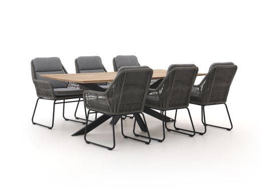 Intenso Isorella/Furato 220 cm Gartenmöbel-Set 7-teilig