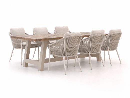 Bellagio Mineo/Bresimo 260 cm Gartenmöbel-Set 7-teilig