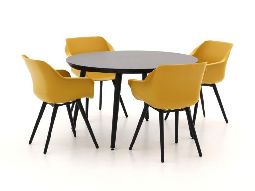Hartman Sophie Studio ø 128 cm Gartenmöbel-Set 5-teilig