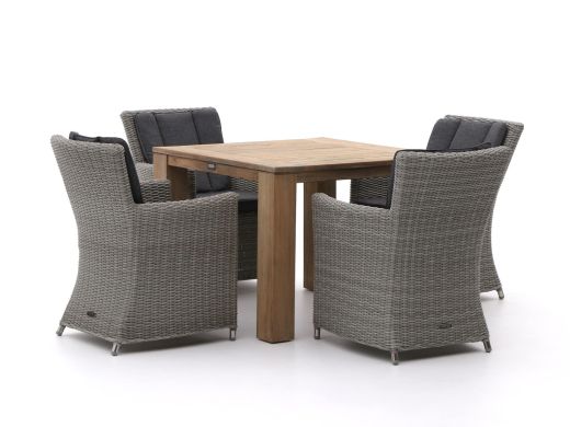 Intenso Adriano/ROUGH-X 100 cm Gartenmöbel-Set 5-teilig