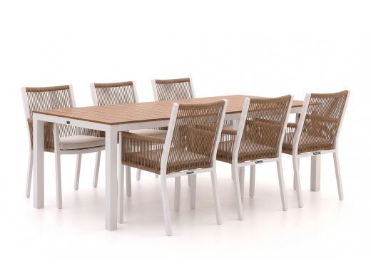 Manifesto Rivola/Fidenza 220 cm Gartenmöbel-Set 7-teilig