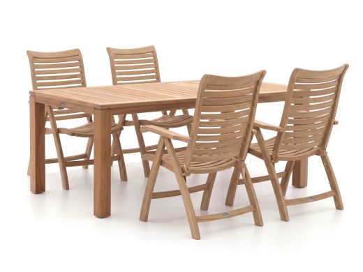 Sunyard Corby/Buxton 200 cm Gartenmöbel-Set 5-teilig verstellbar