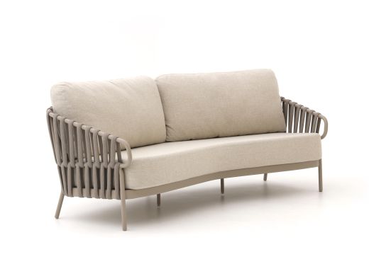 Tierra Outdoor Nuri Gartensofa 3-Sitzer 227 cm - Champagne (inkl. Kissen)