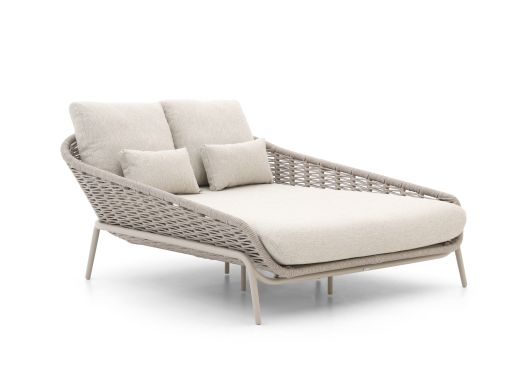 SUNS Casto Daybed - Taupe - Beige - Braun - Rope (Seil)