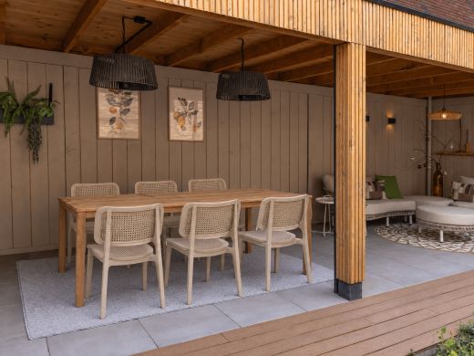 Forza Xitta/Liverpool 210 cm Gartenmöbel-Set 7-teilig
