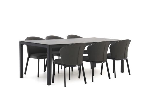 Bellagio San Lupo/La Fonte 220 cm Gartenmöbel-Set 7-teilig