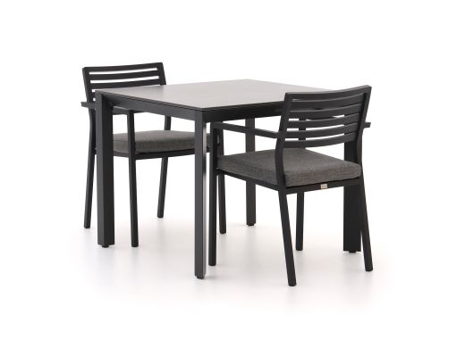 Bellagio Rumo/Sestino 90 cm Gartenmöbel-Set 3-teilig stapelbar