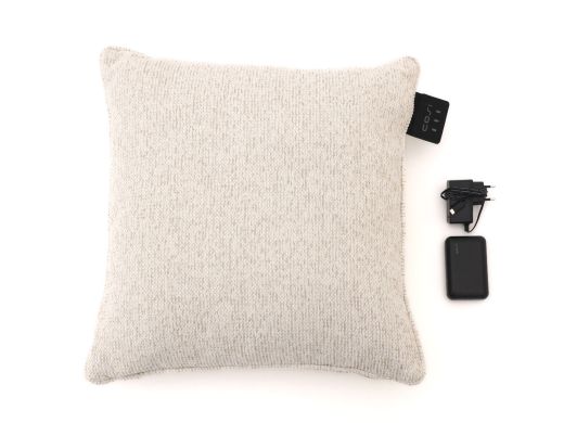 Cosipillow Wärmekissen 50x50 cm - Teddy Beige (inkl. Powerbank & Adapter)