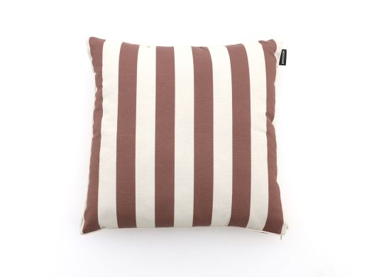 Madison Dekokissen 60x60 cm - Stripes Red Natural Outdoor Finishing