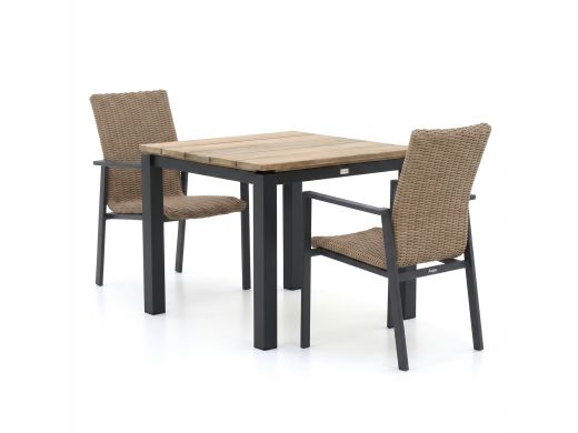 Manifesto Villongo/Lagundo 90 cm Gartenmöbel-Set 3-teilig stapelbar
