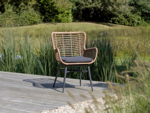Intenso Asti/La Fonte Ø 120 cm Gartenmöbel-Set 5-teilig