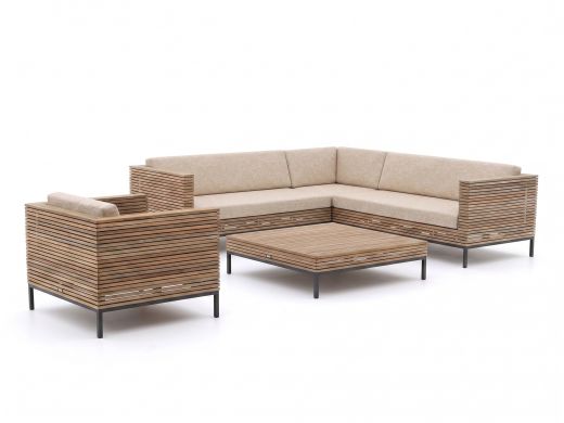 ROUGH-D Ecklounge-Set 5-teilig 6-Sitzer