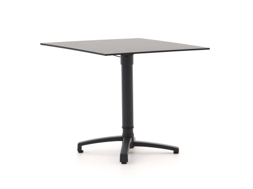 Bellagio Canzo Gartentisch klappbar 80x80x73/109 cm verstellbar