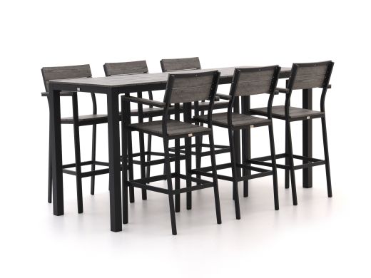 Bellagio Fidenza 220 cm Gartenbar-Set 7-Teilig