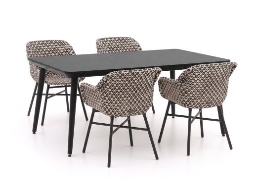 Hartman Delphine/Sophie Studio 170 cm Gartenmöbel-Set 5-teilig