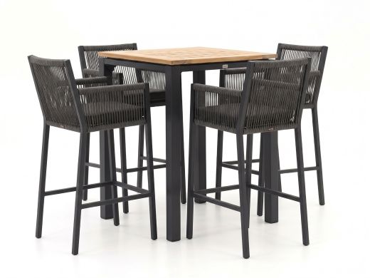 Manifesto Rivola/Linosa 75x75 cm Gartenbar-Set 5-teilig