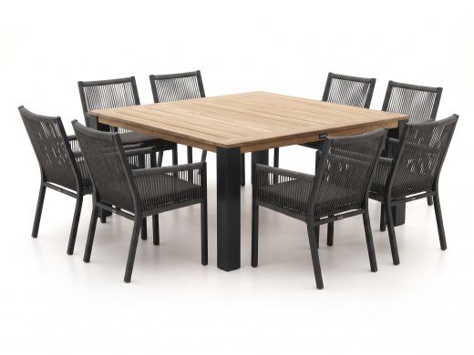 Manifesto Rivola/ROUGH-X 170 cm Gartenmöbel-Set 9-teilig