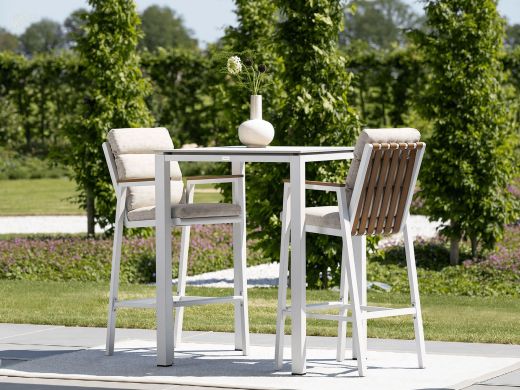 Bellagio Bertinoro/Trecenta 75 cm Gartenbar-Set 3-teilig stapelbar