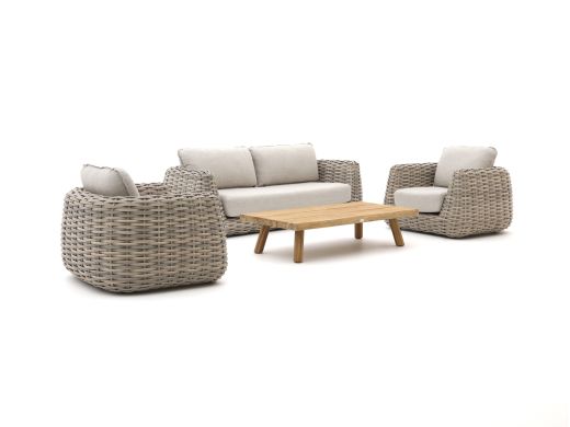 Tierra Outdoor Wakkanda Sessel-Sofa Lounge-Set 4-teilig