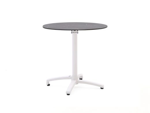 Bellagio Canzo Gartentisch klappbar ø 80 cm (h: 73 cm)